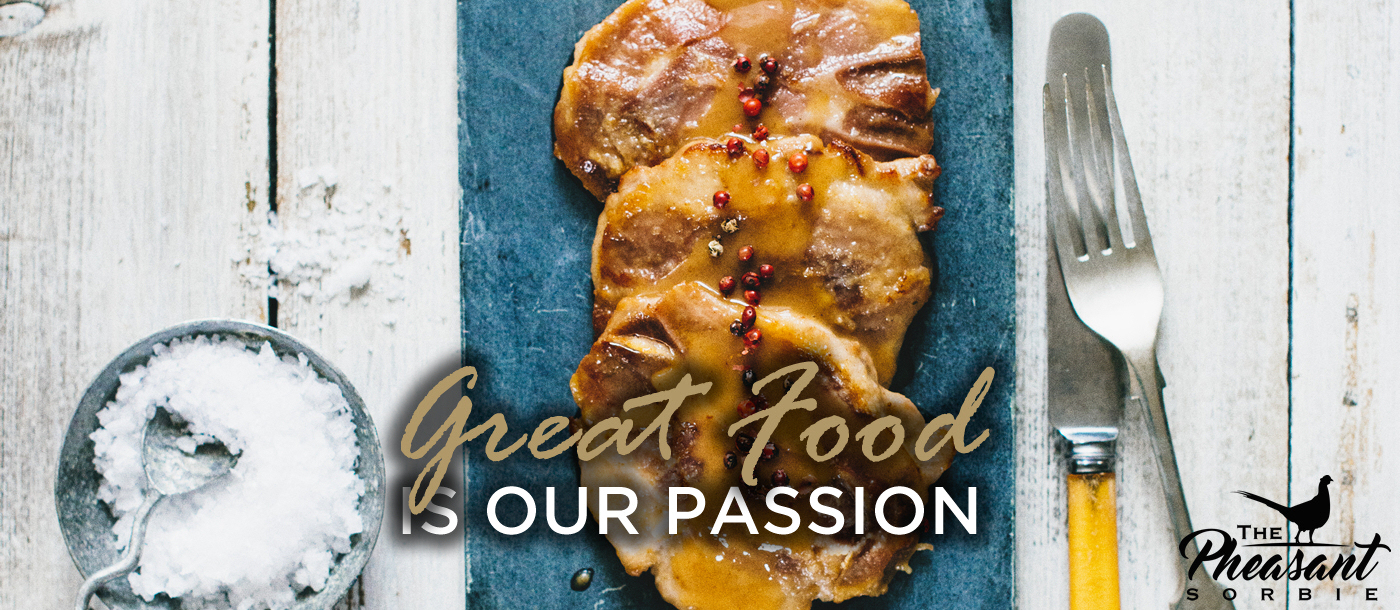 great food is our passion
